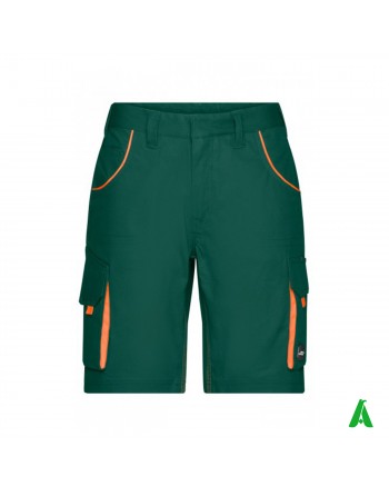 Professional work trousers with side pockets, customized embroidery for companies.