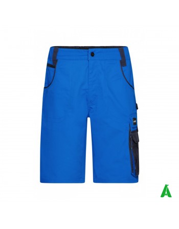 Pantalon de travail professionnel avec poches latérales, broderie personnalisée pour les entreprises.