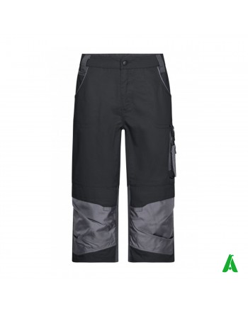 Pantalon de travail professionnel avec poches latérales, broderie personnalisée pour les entreprises.