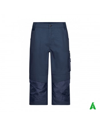 Professional work trousers with side pockets, customized embroidery for companies.