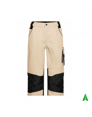 Professional work trousers with side pockets, customized embroidery for companies.