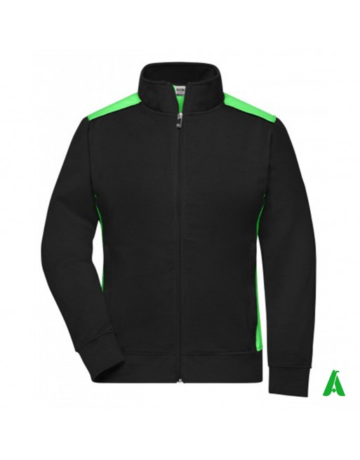 Sweat col rond de travail avec broderie personnalisée, pour les entreprises, la promotion, le sport et l'industrie