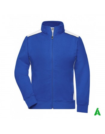 Sudadera de trabajo de cuello redondo con bordados personalizados, para empresas, promocionales, deportivas e industriales