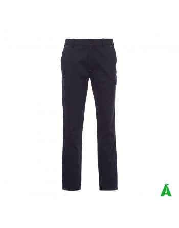 Professional work trousers with side pockets, customized embroidery for companies.