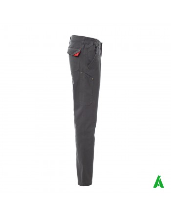 Professional work trousers with side pockets, customized embroidery for companies.