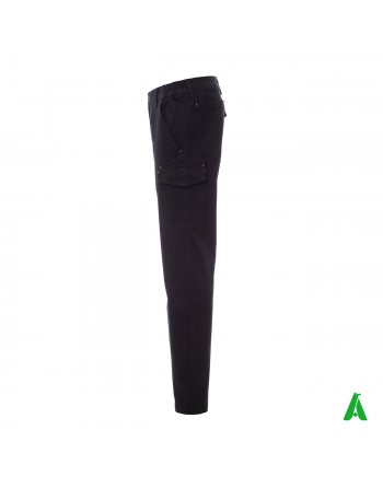 Professional work trousers with side pockets, customized embroidery for companies.