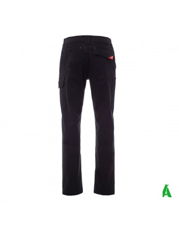 Professional work trousers with side pockets, customized embroidery for companies.