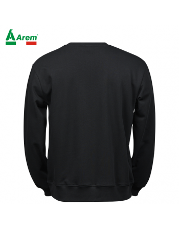 felpa power uomo colore grigio scuro