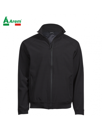 Veste imperméable unisexe couleur noir