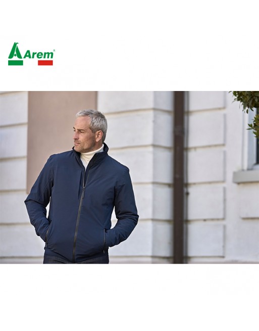 Giacca uomo antivento  colore navy