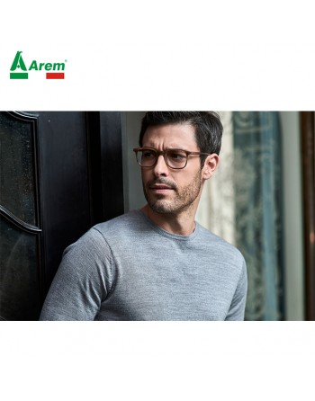 Jersey cuello redondo gris claro hombre
