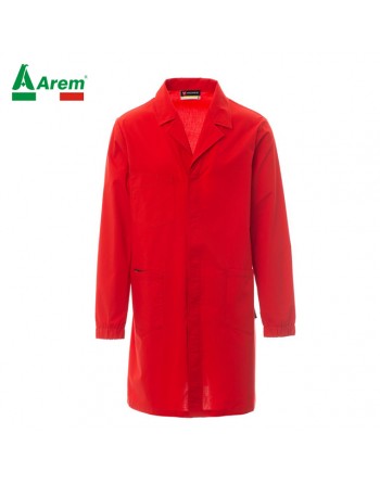 Colored work coat for industries, companies, chemicals customizable with logo