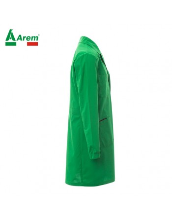 Colored work coat for industries, companies, chemicals customizable with logo