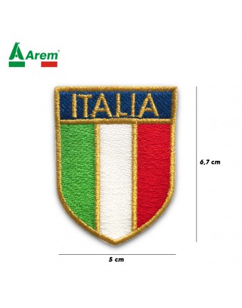 Italian shield flag cm 5 x...