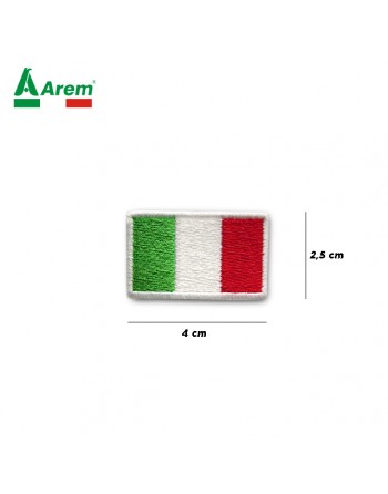 Italian flag cm 4x2,5 to...