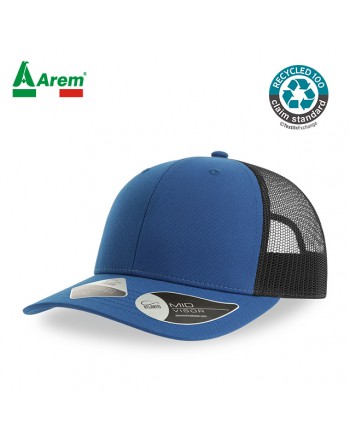 Recycled hat, customizable with embroidery or print, save the environment
