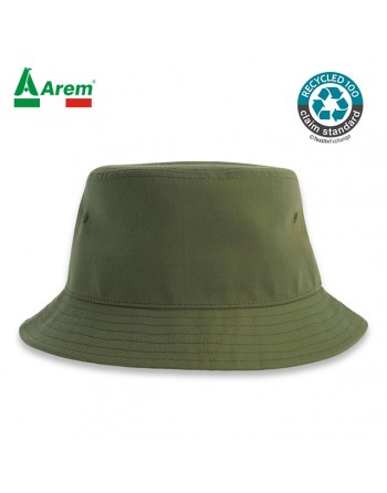 Recycled eco-friendly fisherman hat customizable with print or embroidery