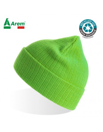 Recycled cap to customize with embroidery for winter companies
