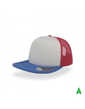 Snap cap flat visor Art....