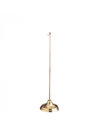 Gold brass base for pennants support cm 60, Art. 10B60 LUX.