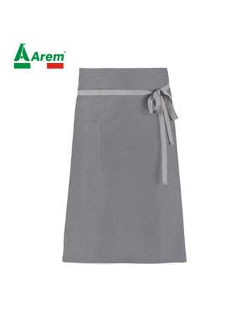 Tablier gris pour horeca, taille unique 100% polyester