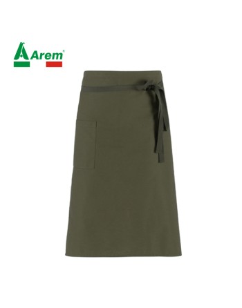 Tablier verte pour horeca, taille unique 100% polyester
