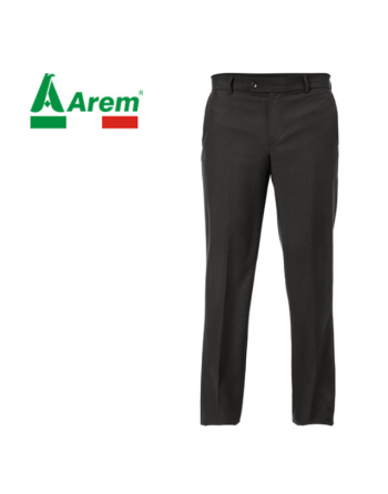 Pantalon homme noir pour l'horeca et le tourisme, personnalisable avec logo