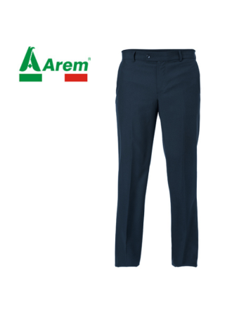Pantalón de hombre azul marino para horeca y servicio de turismo, personalizable con logotipo