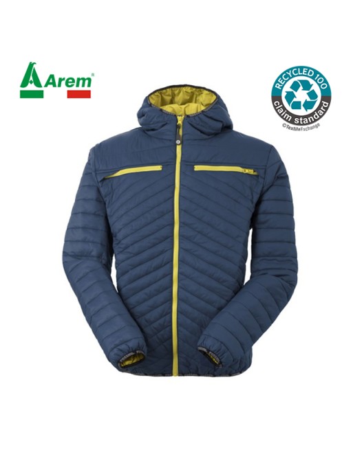 Veste de travail bleu légionnaire en polyester recyclé pour l'artisanat et l'industrie