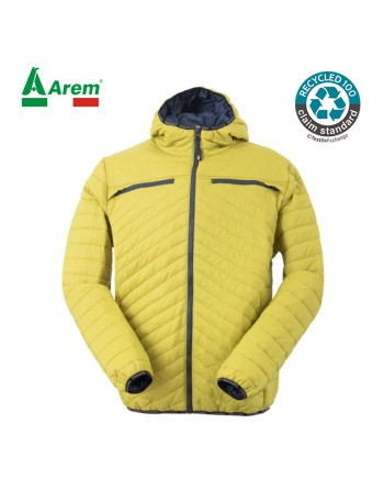 Veste de travail en polyester recyclé de couleur citron pour l'artisanat et l'industrie