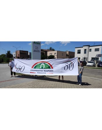 bandiera grande personalizzata per eventi