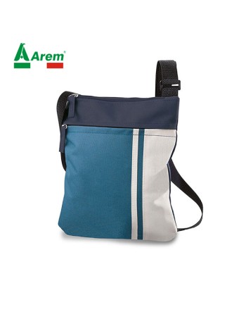 Borsa a tracolla personalizzabile colore blu