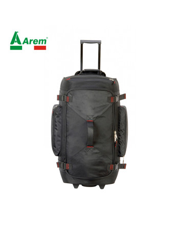 Trolley con cerniere zip, personalizzabile con ricamo aziendale
