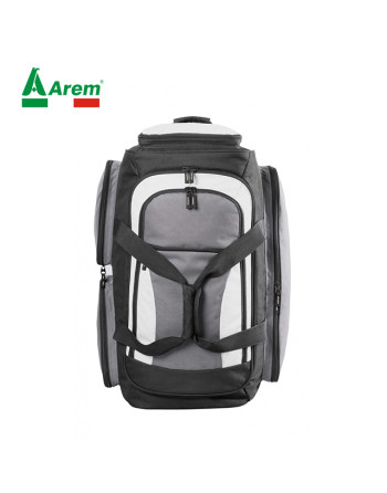 Borsone Trolley con tasche e cerniere zip, personalizzabile con ricamo aziendale