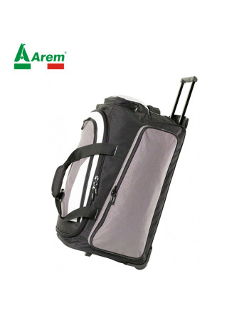 Borsone Trolley con tasche e cerniere zip, personalizzabile con ricamo aziendale