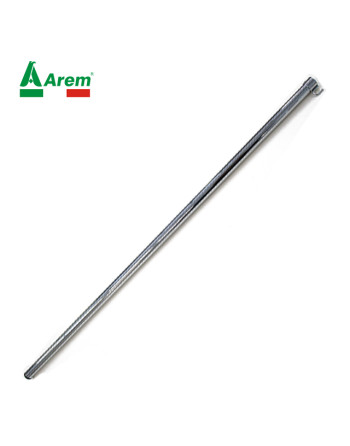 Chrome flag pole 95 cm