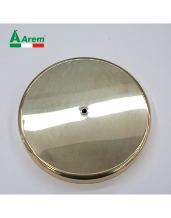 Gold brass cover for base
