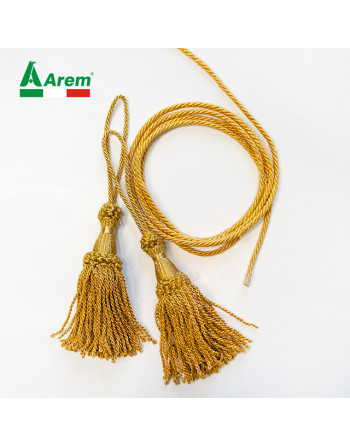 Hanging cord with tassels...
