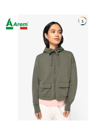 Women's customisable hooded...