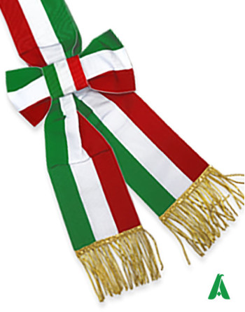 Neutral mayor's sash in...