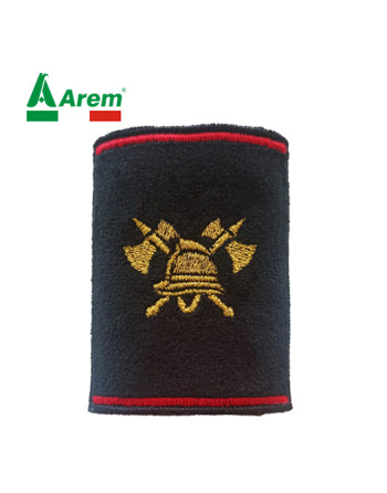 Custom military uniform shoulder patches featuring officer and non-commissioned officer ranks