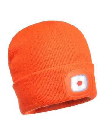 Cuffia invernale con luce led