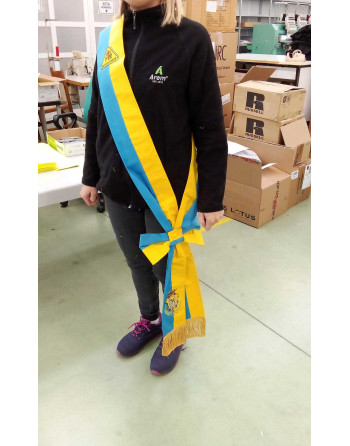 Two-tone mayor’s sash for...