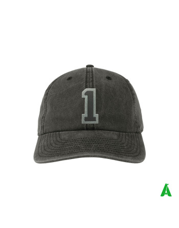 The perfect gift hat, with a personalised embroidered number 1, delivered in 2 days.