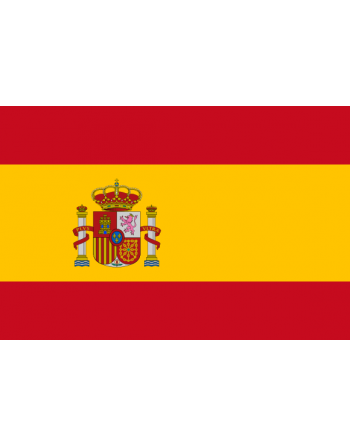 Patch Bandiera Spagna termoadesive e da cucire su abbigliamento, cappelli, zaini e tessile.