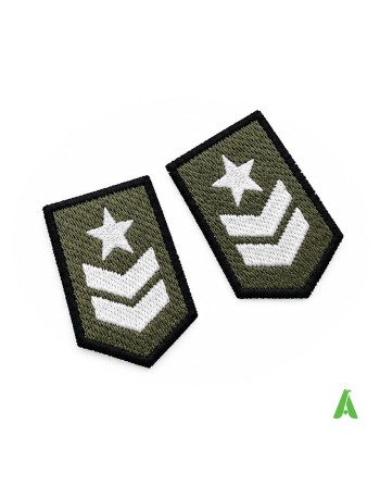 Patch gradi militari