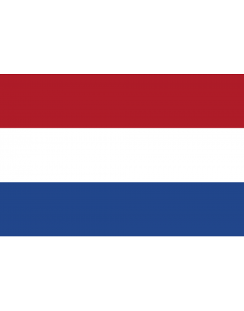 Iron-on embroidered Flag Holland