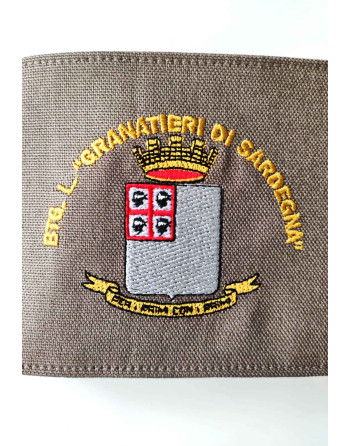 Logotipo militar bordado en una banda para el brazo para el uniforme militar