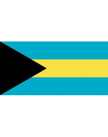 Iron-on embroidered Flag Bahamas