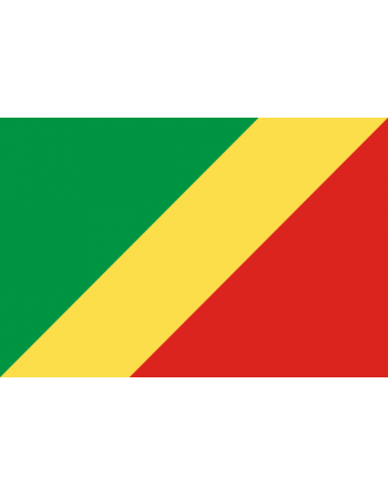 Patch Bandiera Repubblica del Congo termoadesive